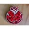Crystal Art Beadwork Kit For Creating Brooch Pomegranate